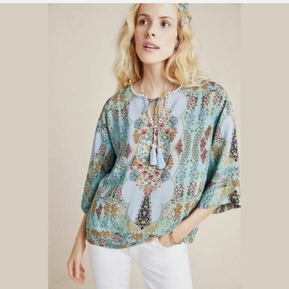FARM Rio Multicolor Floral Top - Picture 5 of 8